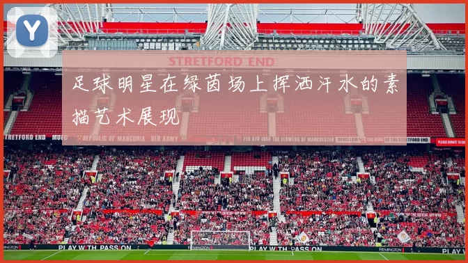 足球明星在绿茵场上挥洒汗水的素描艺术展现